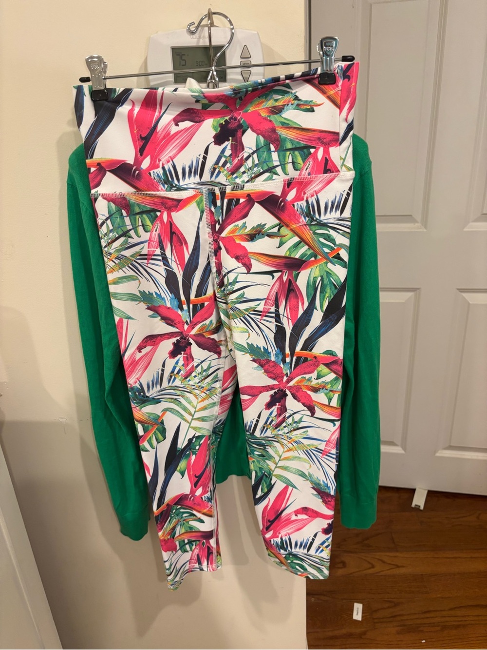Evolution and Creation Floral Leggings Medium